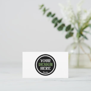 Tarjeta De Visita Empresa de Logotipo Personalizado a Granel Agradec