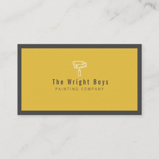 Tarjeta De Visita Empresa de pintura profesional (Anverso)