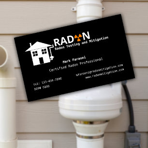 Tarjeta De Visita Empresa de pruebas de radar y mitigación