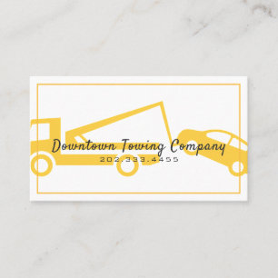 Tarjeta De Visita Empresa de remolque