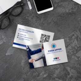 Tarjeta De Visita Empresa de reparación de impresoras | Limpiar códi
