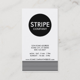 Tarjeta De Visita empresa de striptease lisa