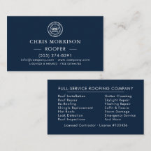 Empresa de techado | Servicios de logotipos person