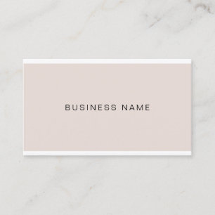 Tarjeta De Visita Empresa Moderna Personalizada Artística Limpia Sim