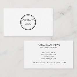 Tarjeta De Visita Empresa Personalizado profesional