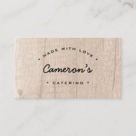 Tarjeta De Visita Empresa única de restauración de Personalizables d