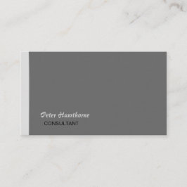 Tarjeta De Visita Empresario profesional mínimo   masculino