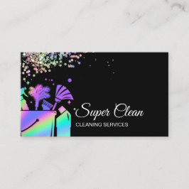Tarjeta De Visita Empresas de limpieza de casas profesionales para H