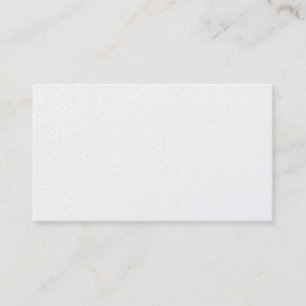 Tarjeta de visita en blanco de la plata metalizada