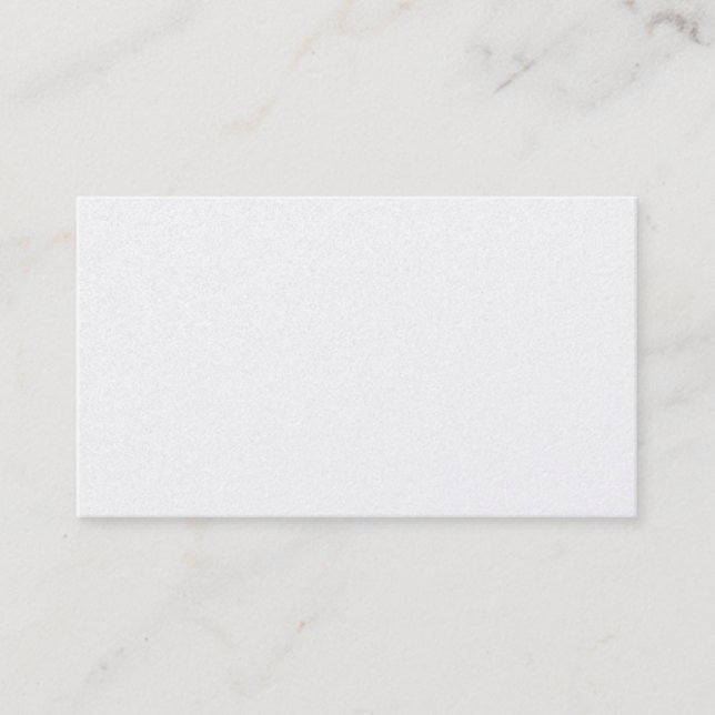 Tarjeta de visita en blanco de la plata metalizada (Anverso)