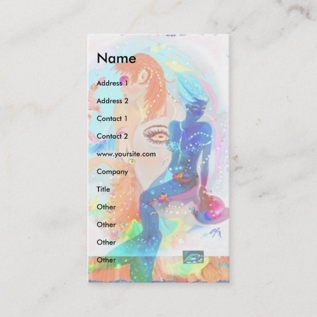 Tarjeta De Visita En cuenta! (Anverso)