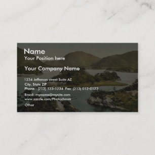 Tarjeta De Visita En el lago superior. Killarney. Co. Kerry, Irlanda