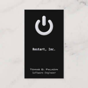 Tarjeta De Visita En espera (botón On / Off)