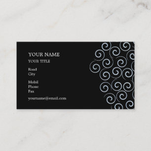 Tarjeta de visita en espiral