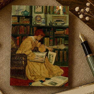 Tarjeta De Visita En la biblioteca