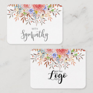 Tarjeta De Visita En memoria Simpatía en memoria regalo de ángel d