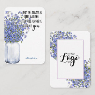 Tarjeta De Visita En memoria Simpatía en memoria regalo de ángel d