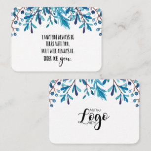 Tarjeta De Visita En memoria Simpatía en memoria regalo de ángel de