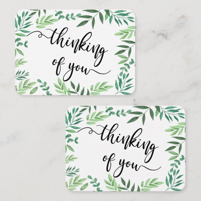 Tarjeta De Visita En memoria Simpatía en memoria regalo de ángel de  (Anverso / Reverso)