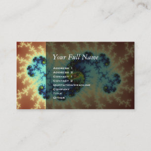 Tarjeta De Visita En Playcast - Arte fractal