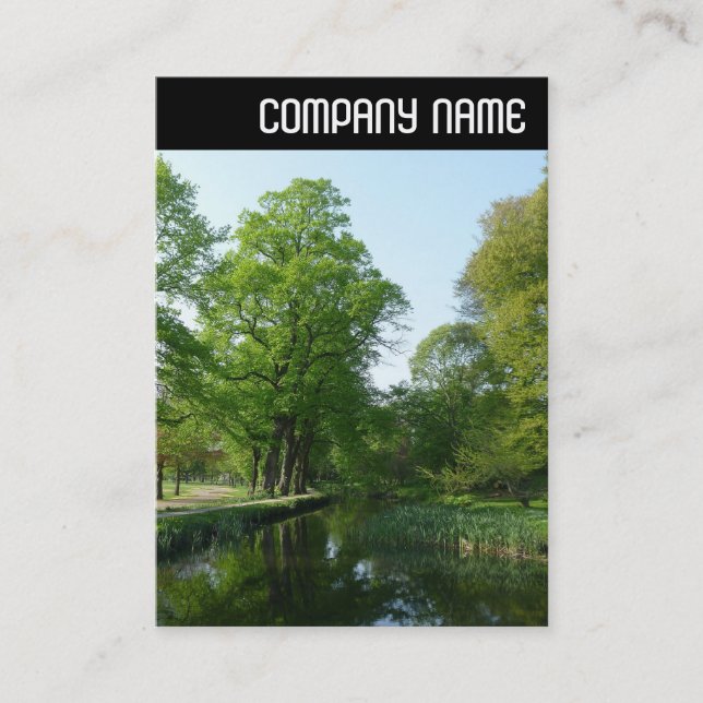 Tarjeta De Visita Encabezado V - Canal (Anverso)