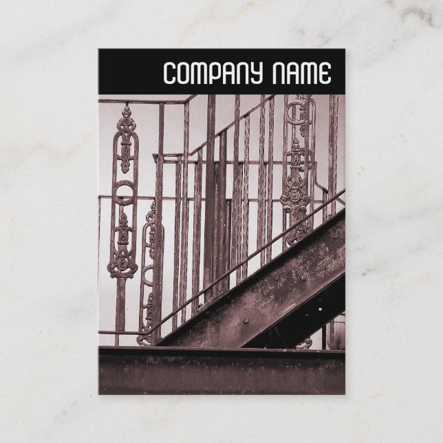 Tarjeta De Visita Encabezado V - Escape de incendios en Victoria (Anverso)