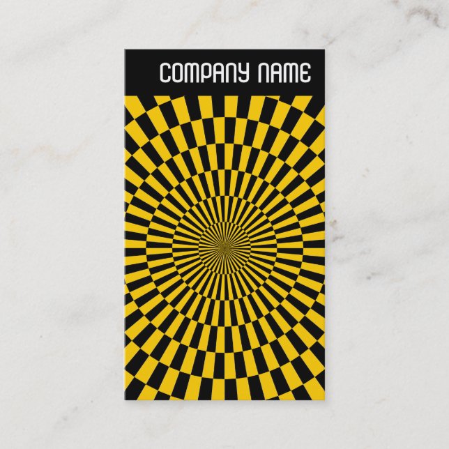 Tarjeta De Visita Encabezado V - Foto - Op Art 09 (Anverso)