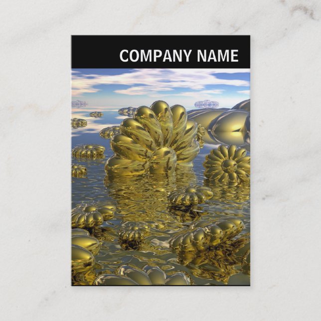 Tarjeta De Visita Encabezado V - Foto - Tierra de Midas (Anverso)