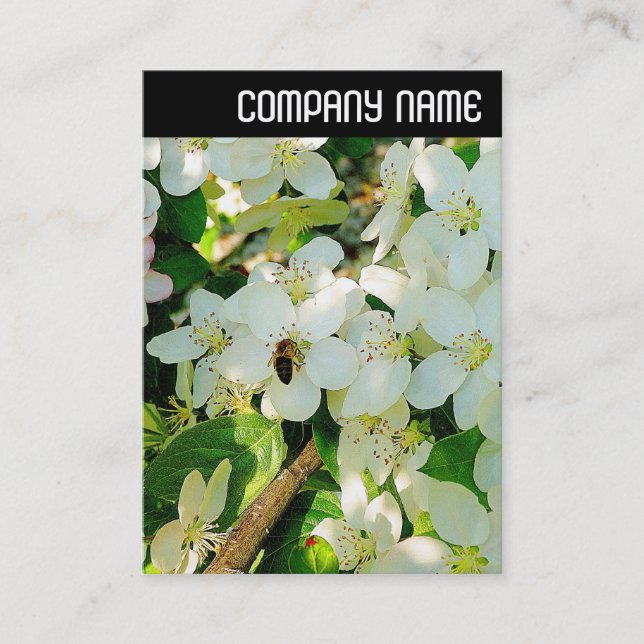 Tarjeta De Visita Encabezado V - Haciendo miel (Anverso)