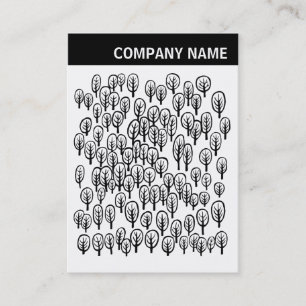 Tarjeta De Visita Encabezado V - Imagen - Dibujo de Woodland