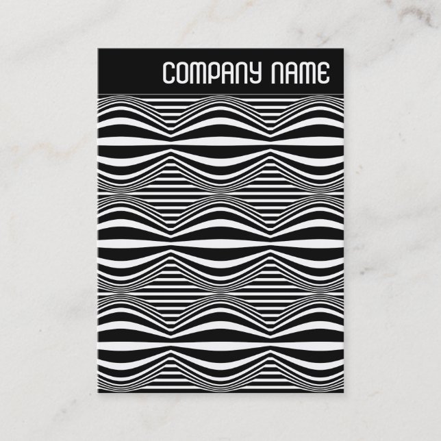 Tarjeta De Visita Encabezado V - Líneas y esferas 02 (Anverso)