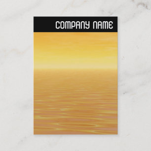 Tarjeta De Visita Encabezado V - Mar Dorado