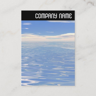 Tarjeta De Visita Encabezado V - Mar y cielo