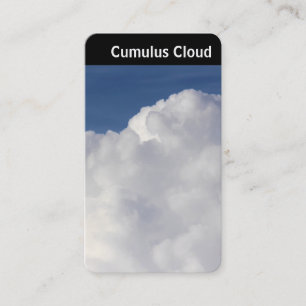 Tarjeta De Visita Encabezado V - Nube Cumulus