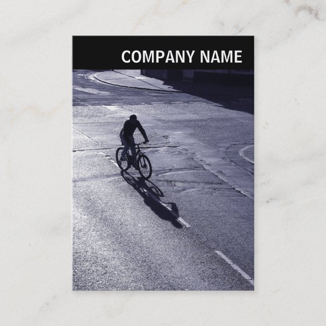 Tarjeta De Visita Encabezado V - Versión de la foto (Anverso)