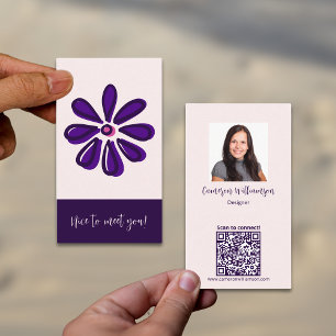 Tarjeta De Visita ¡Encantado de conocerte! Conectar social