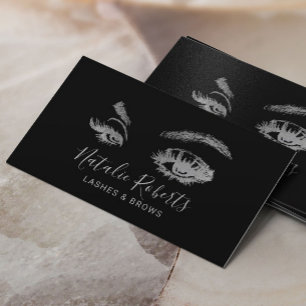 Tarjeta De Visita Encendido Artista de maquillaje Eyelash Elegante S