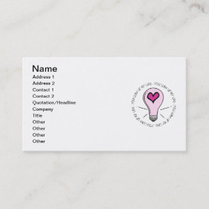 Tarjeta De Visita Encienden mi vida