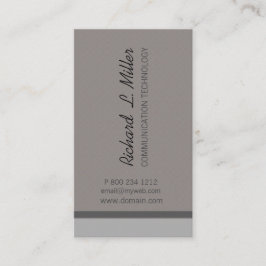 Tarjeta De Visita Encima del tipo ASCENDENTE tecnología corporativa