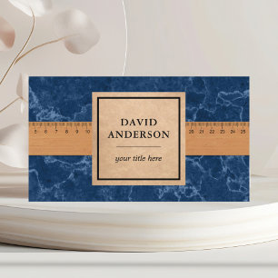 Tarjeta De Visita Encimera de cocina de granito Blue Marble Granite 