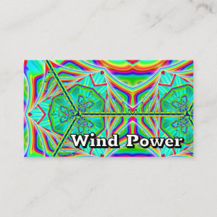 Tarjeta De Visita Energía eólica ( puede cambiar las palabras )