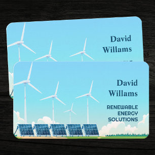 Tarjeta De Visita Energía renovable