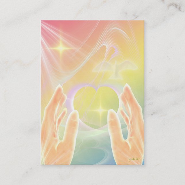 Tarjeta De Visita Energía universal (Anverso)