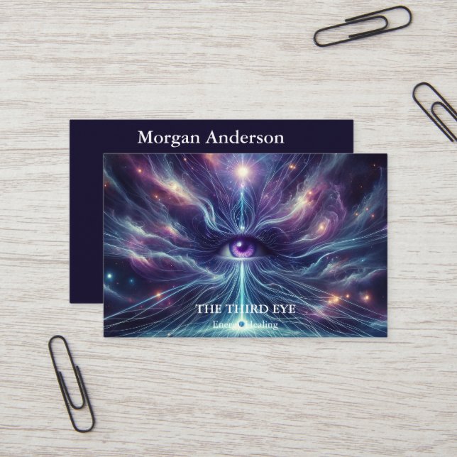 Tarjeta De Visita Energie Heiler Reiki espiritual (Anverso/Reverso In Situ)