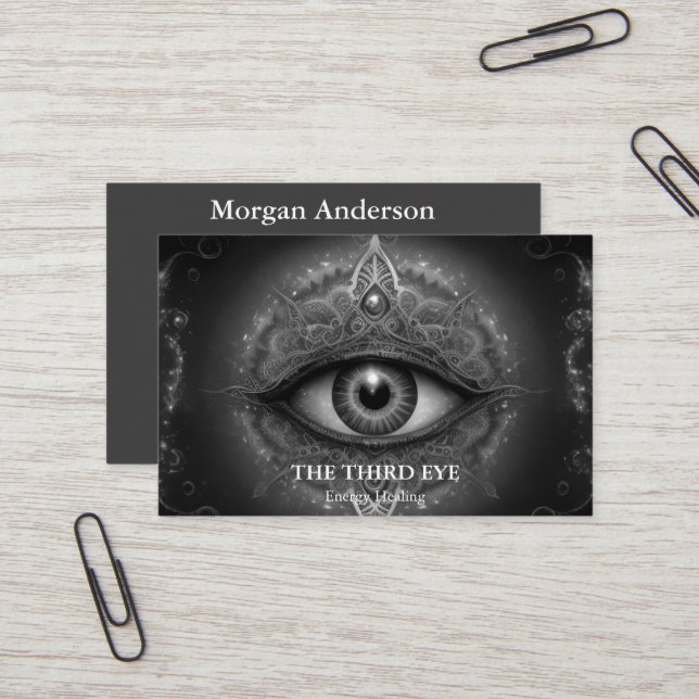 Tarjeta De Visita Energie Heiler Reiki espiritual (Anverso/Reverso In Situ)