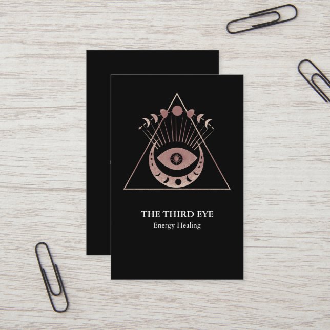 Tarjeta De Visita Energie Heiler Reiki espiritual (Anverso/Reverso In Situ)