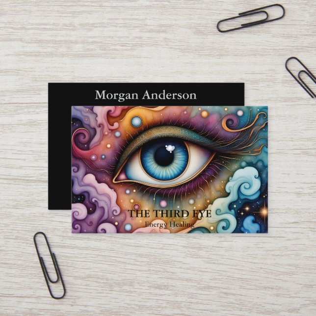 Tarjeta De Visita Energie Heiler Reiki espiritual (Anverso/Reverso In Situ)