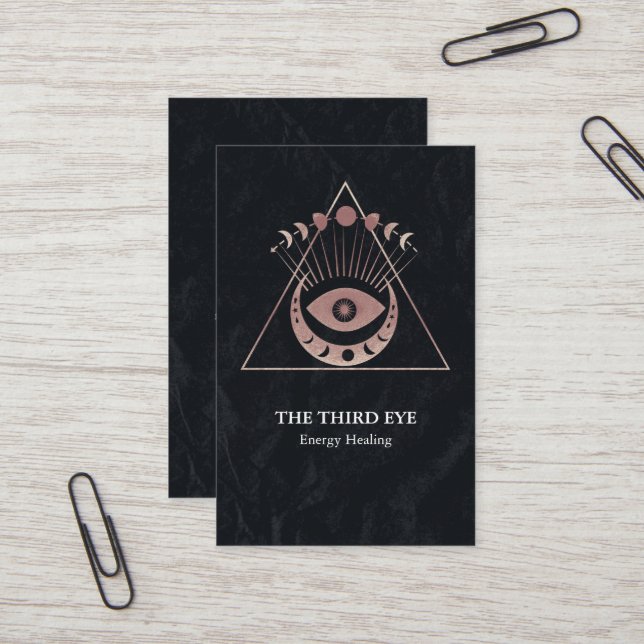 Tarjeta De Visita Energie Heiler Reiki espiritual (Anverso/Reverso In Situ)