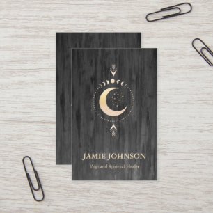 Tarjeta De Visita Energie Heiler Reiki Moon Fase Yoga