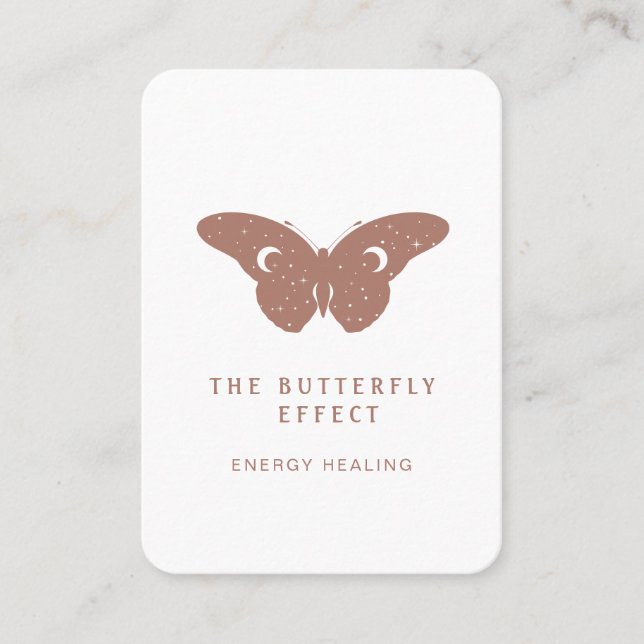 Tarjeta De Visita Energie Heiler Reiki Spirituell Visitenkarte (Anverso)